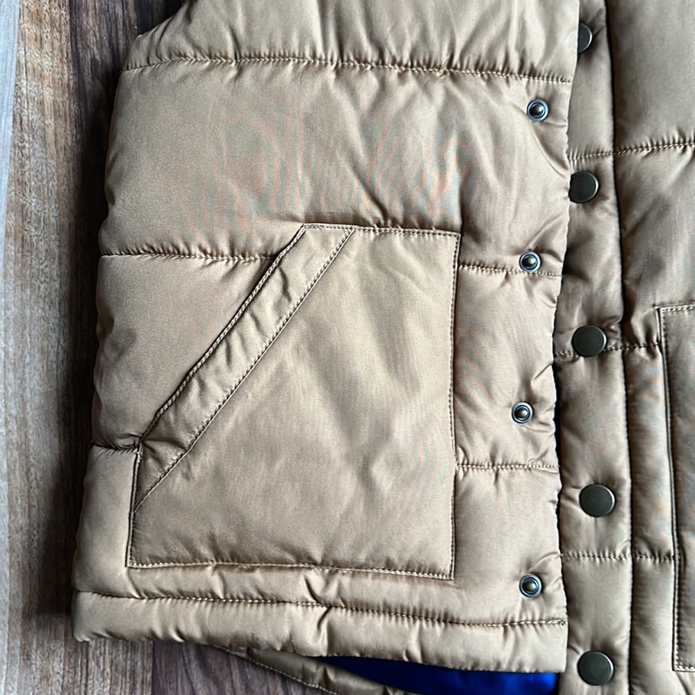 Boys Crazy 8 Puffer Vest Size 7/8 - Picture 4 of 6